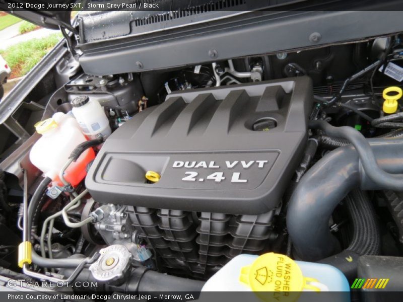 Storm Grey Pearl / Black 2012 Dodge Journey SXT