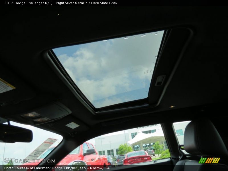 Bright Silver Metallic / Dark Slate Gray 2012 Dodge Challenger R/T