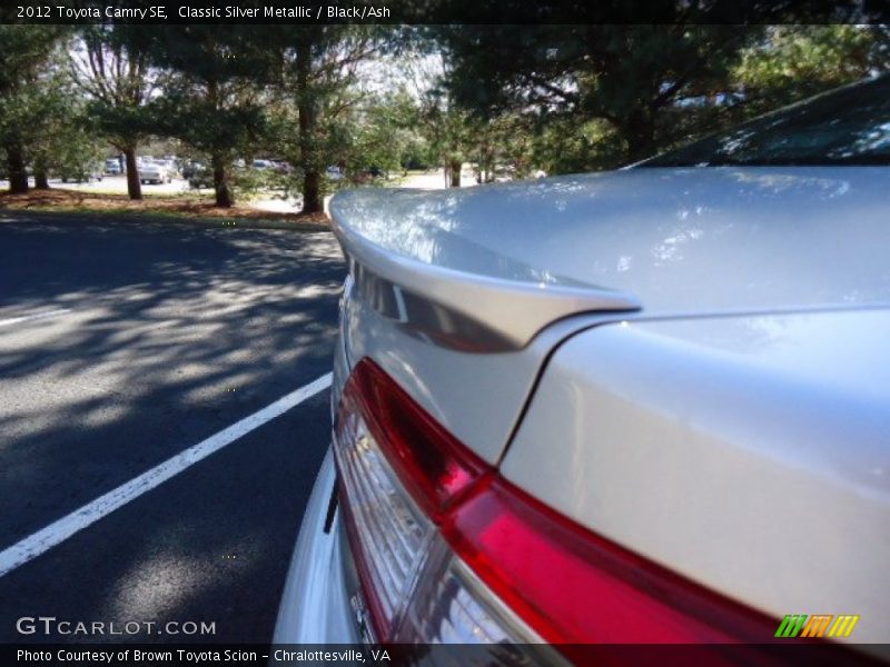 Classic Silver Metallic / Black/Ash 2012 Toyota Camry SE