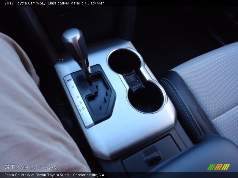 Classic Silver Metallic / Black/Ash 2012 Toyota Camry SE