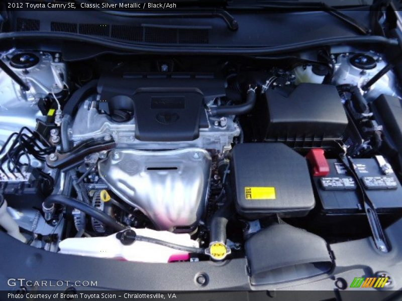 Classic Silver Metallic / Black/Ash 2012 Toyota Camry SE