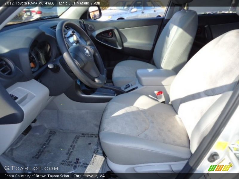 Pacific Blue Metallic / Ash 2012 Toyota RAV4 V6 4WD