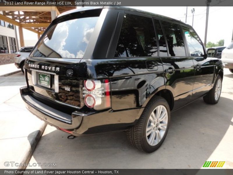 Santorini Black Metallic / Jet 2012 Land Rover Range Rover HSE LUX