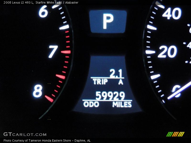 Starfire White Pearl / Alabaster 2008 Lexus LS 460 L