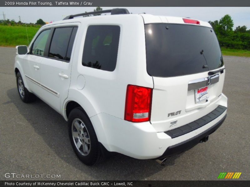 Taffeta White / Gray 2009 Honda Pilot Touring