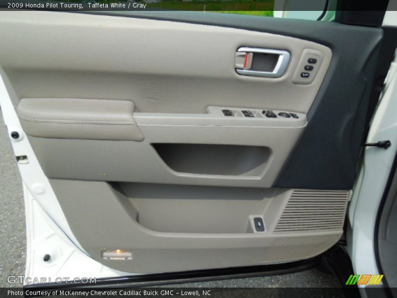 Taffeta White / Gray 2009 Honda Pilot Touring