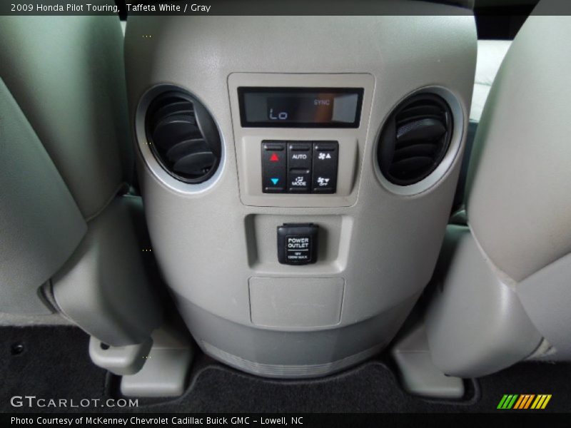 Taffeta White / Gray 2009 Honda Pilot Touring