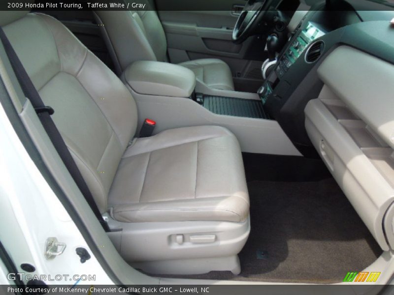 Taffeta White / Gray 2009 Honda Pilot Touring