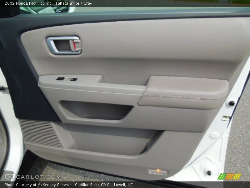 Taffeta White / Gray 2009 Honda Pilot Touring