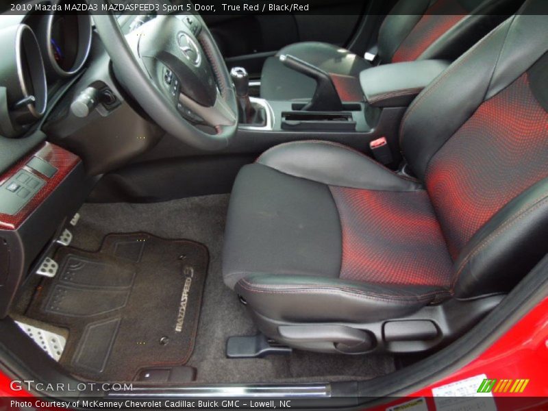  2010 MAZDA3 MAZDASPEED3 Sport 5 Door Black/Red Interior