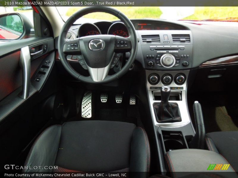 Dashboard of 2010 MAZDA3 MAZDASPEED3 Sport 5 Door
