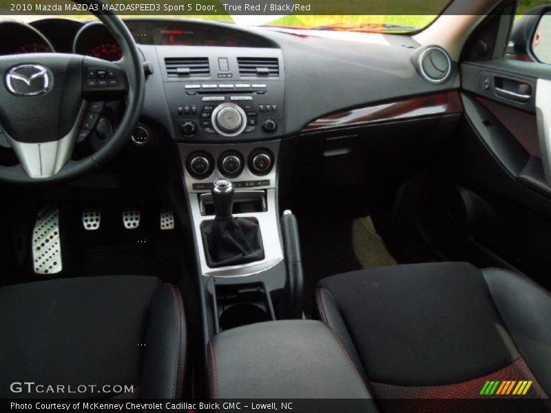 Dashboard of 2010 MAZDA3 MAZDASPEED3 Sport 5 Door