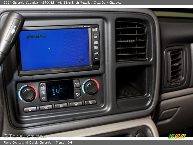 Silver Birch Metallic / Gray/Dark Charcoal 2004 Chevrolet Suburban K2500 LT 4x4
