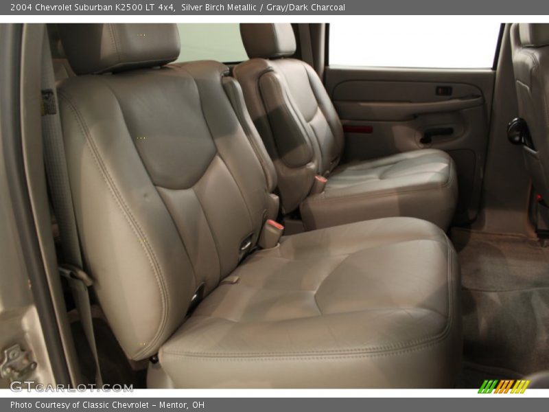 Silver Birch Metallic / Gray/Dark Charcoal 2004 Chevrolet Suburban K2500 LT 4x4