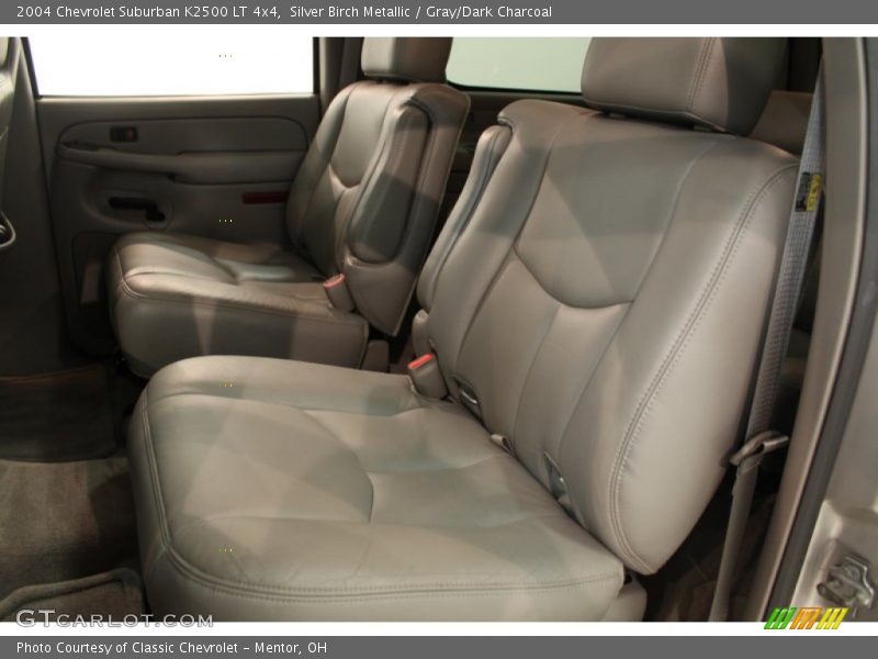Silver Birch Metallic / Gray/Dark Charcoal 2004 Chevrolet Suburban K2500 LT 4x4