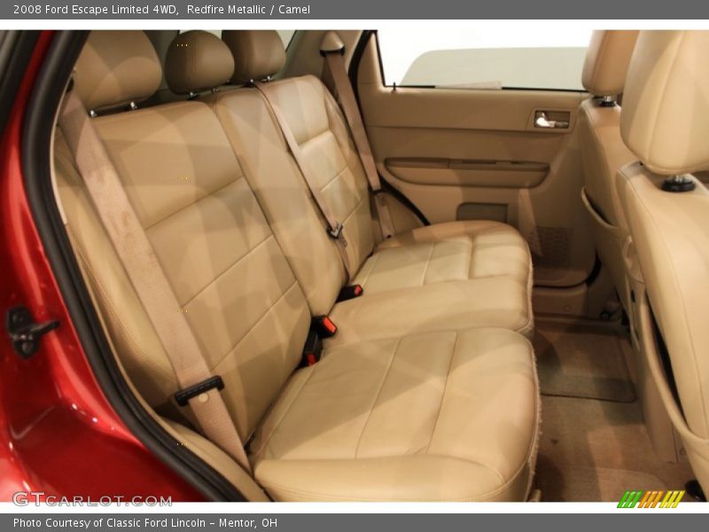 Redfire Metallic / Camel 2008 Ford Escape Limited 4WD