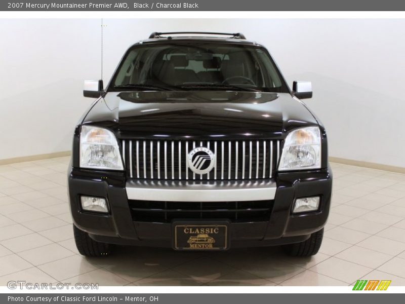 Black / Charcoal Black 2007 Mercury Mountaineer Premier AWD