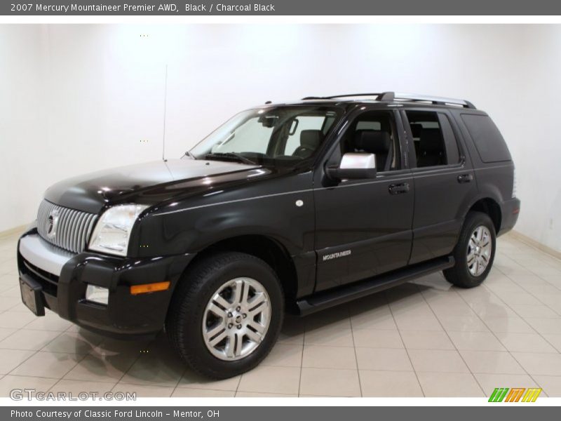Black / Charcoal Black 2007 Mercury Mountaineer Premier AWD
