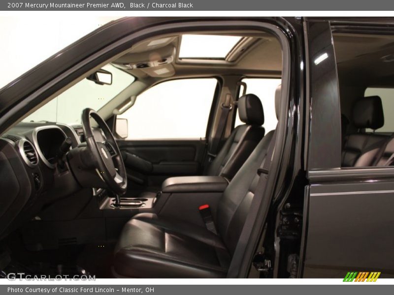 Black / Charcoal Black 2007 Mercury Mountaineer Premier AWD