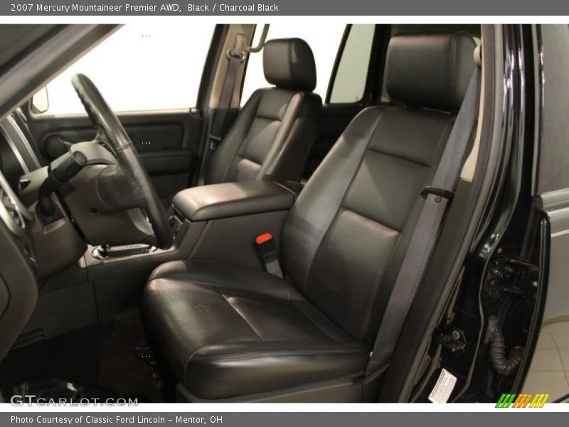 Black / Charcoal Black 2007 Mercury Mountaineer Premier AWD