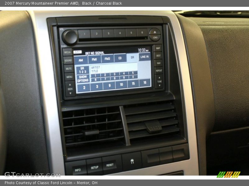 Black / Charcoal Black 2007 Mercury Mountaineer Premier AWD