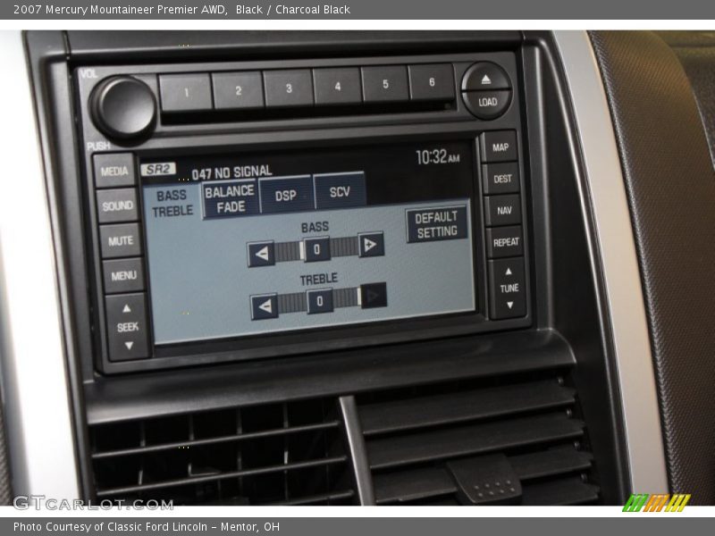 Black / Charcoal Black 2007 Mercury Mountaineer Premier AWD