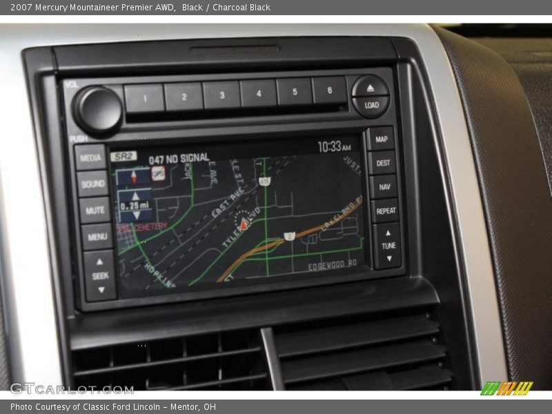 Black / Charcoal Black 2007 Mercury Mountaineer Premier AWD