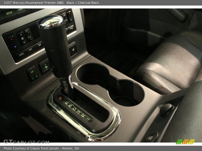 Black / Charcoal Black 2007 Mercury Mountaineer Premier AWD