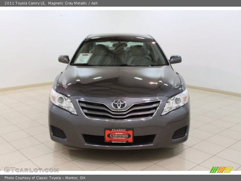 Magnetic Gray Metallic / Ash 2011 Toyota Camry LE