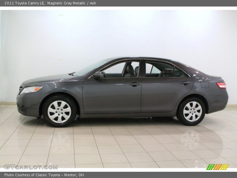 Magnetic Gray Metallic / Ash 2011 Toyota Camry LE