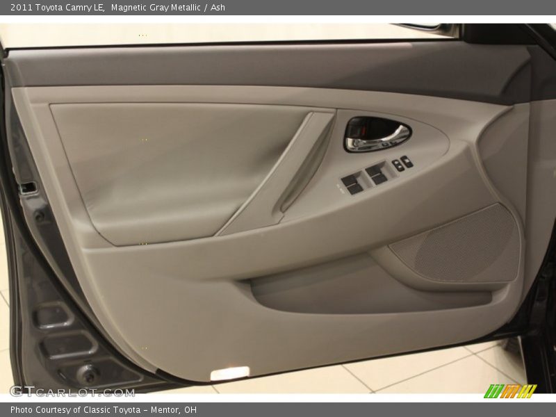 Magnetic Gray Metallic / Ash 2011 Toyota Camry LE