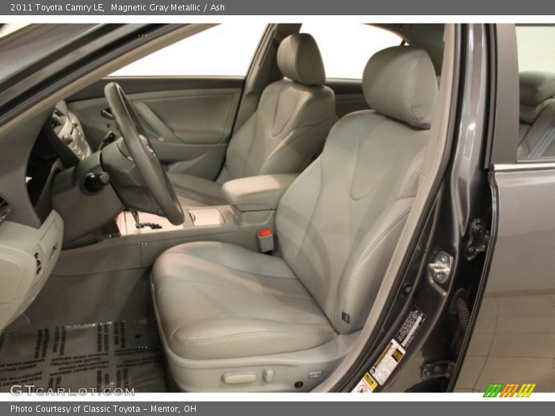 Magnetic Gray Metallic / Ash 2011 Toyota Camry LE