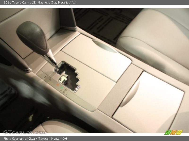 Magnetic Gray Metallic / Ash 2011 Toyota Camry LE