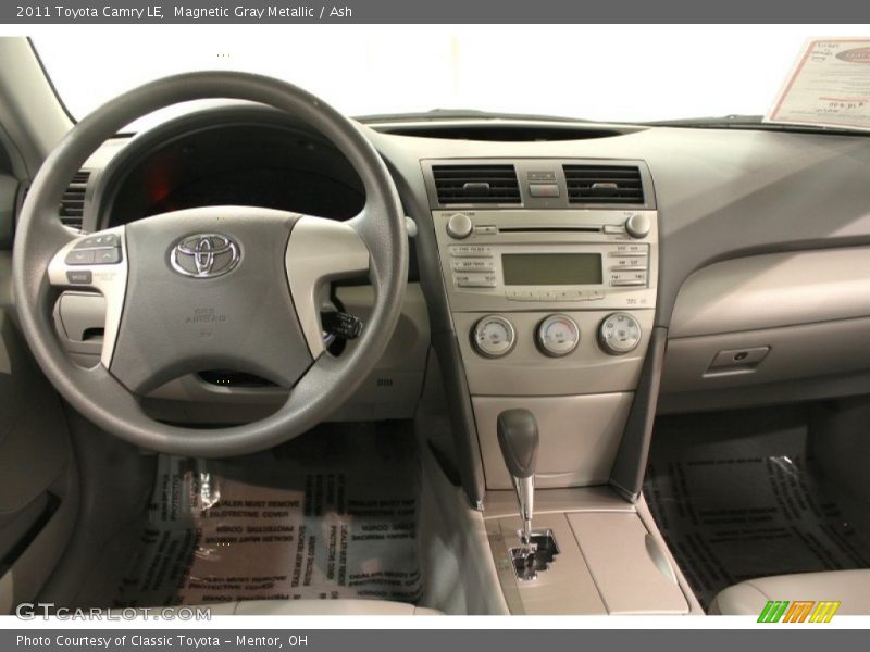 Magnetic Gray Metallic / Ash 2011 Toyota Camry LE