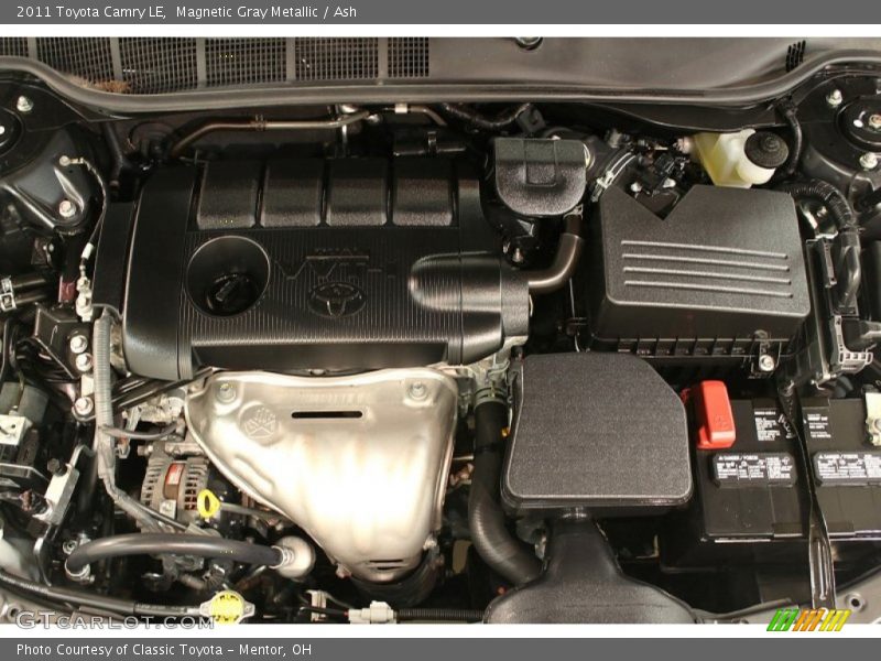 Magnetic Gray Metallic / Ash 2011 Toyota Camry LE