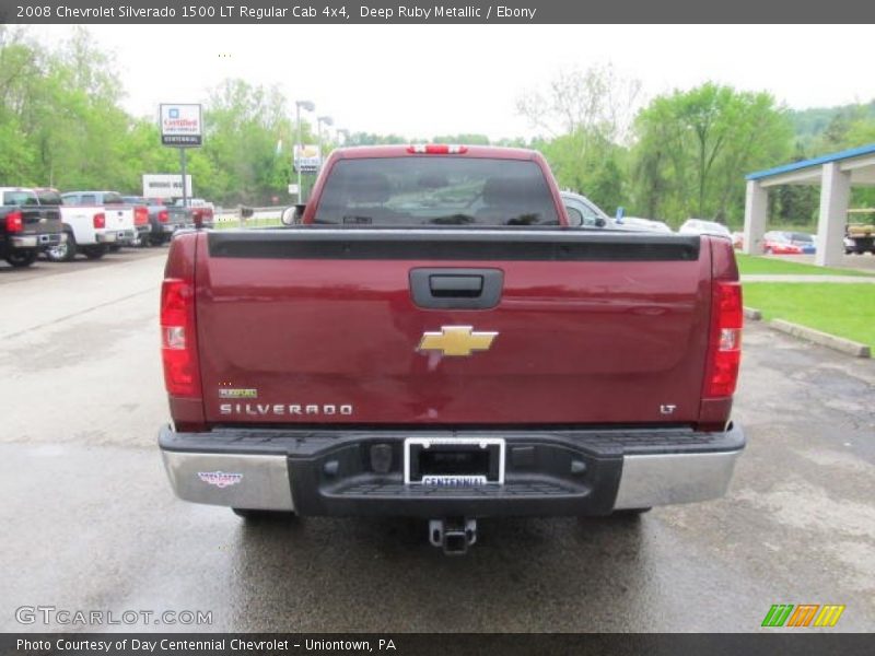 Deep Ruby Metallic / Ebony 2008 Chevrolet Silverado 1500 LT Regular Cab 4x4