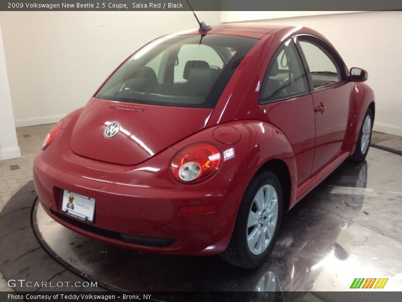Salsa Red / Black 2009 Volkswagen New Beetle 2.5 Coupe