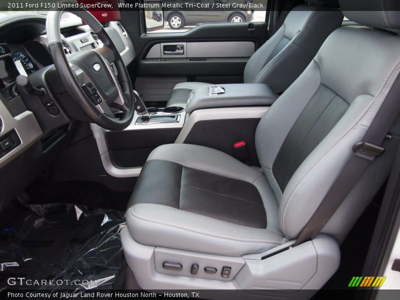  2011 F150 Limited SuperCrew Steel Gray/Black Interior