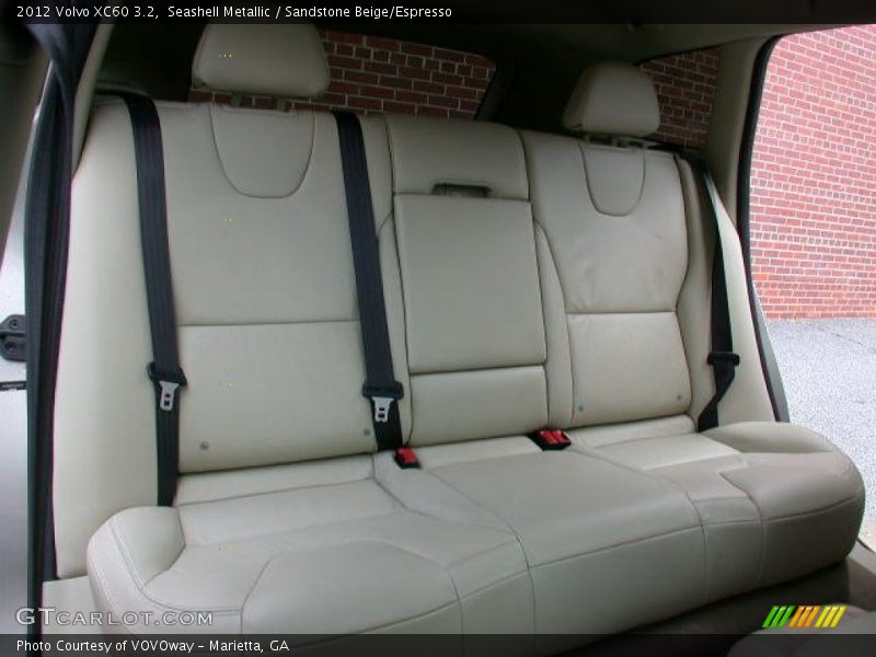Seashell Metallic / Sandstone Beige/Espresso 2012 Volvo XC60 3.2