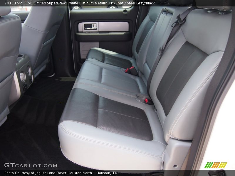 Rear Seat of 2011 F150 Limited SuperCrew
