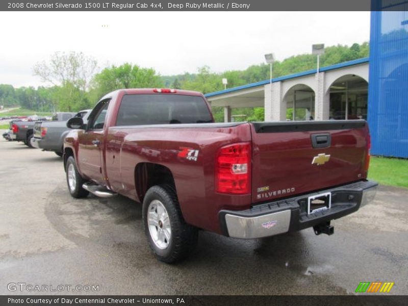 Deep Ruby Metallic / Ebony 2008 Chevrolet Silverado 1500 LT Regular Cab 4x4