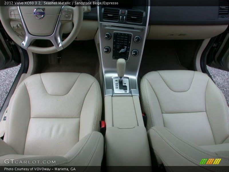 Seashell Metallic / Sandstone Beige/Espresso 2012 Volvo XC60 3.2