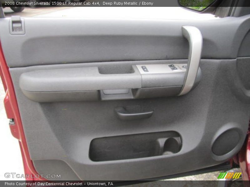 Deep Ruby Metallic / Ebony 2008 Chevrolet Silverado 1500 LT Regular Cab 4x4