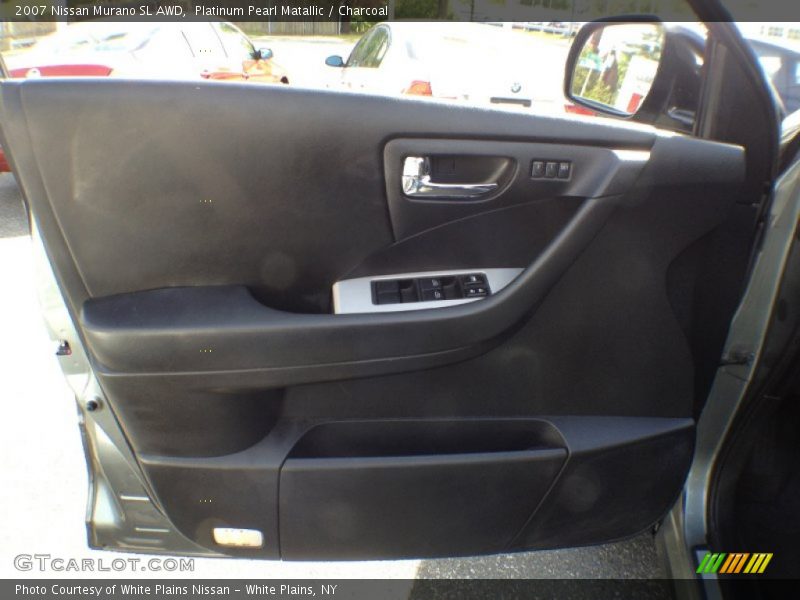 Platinum Pearl Matallic / Charcoal 2007 Nissan Murano SL AWD