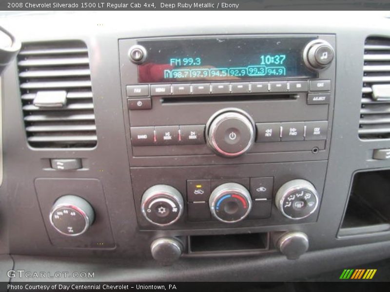 Deep Ruby Metallic / Ebony 2008 Chevrolet Silverado 1500 LT Regular Cab 4x4