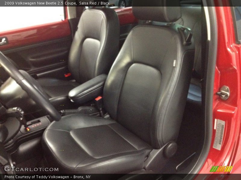 Salsa Red / Black 2009 Volkswagen New Beetle 2.5 Coupe