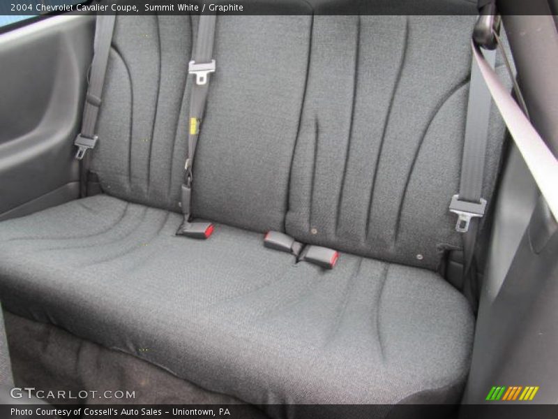 Summit White / Graphite 2004 Chevrolet Cavalier Coupe