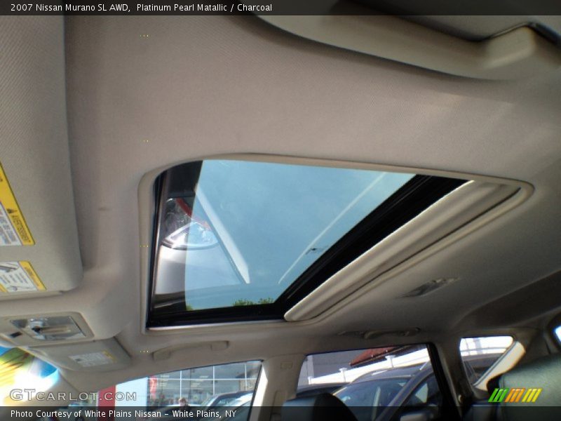 Platinum Pearl Matallic / Charcoal 2007 Nissan Murano SL AWD