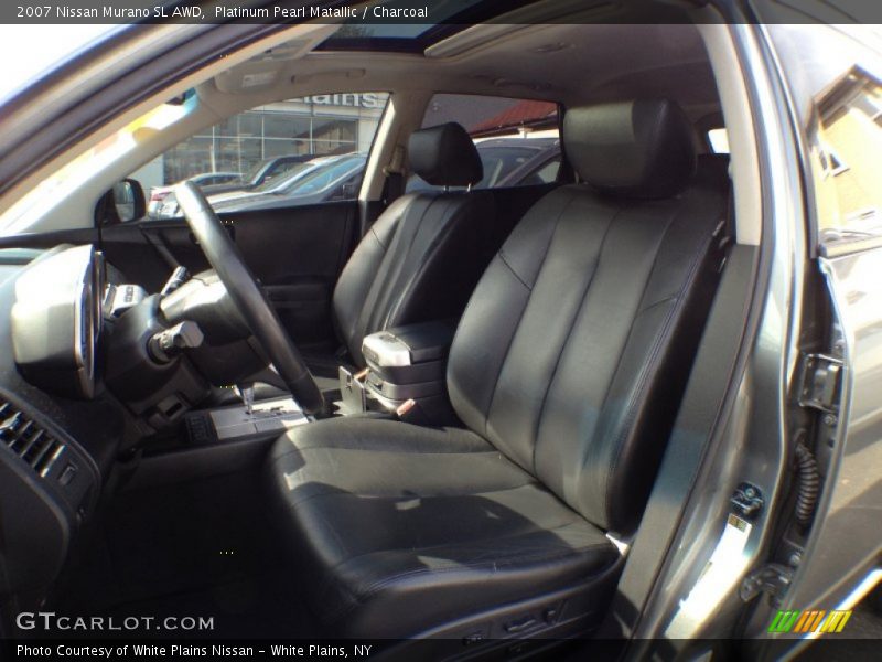 Platinum Pearl Matallic / Charcoal 2007 Nissan Murano SL AWD