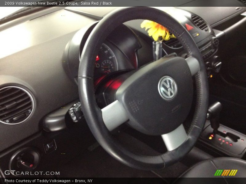 Salsa Red / Black 2009 Volkswagen New Beetle 2.5 Coupe